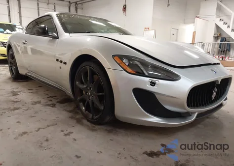 2013 Maserati Granturismo Mc/Sport from USA, damaged, VIN ZAM45VLAXD0067176
